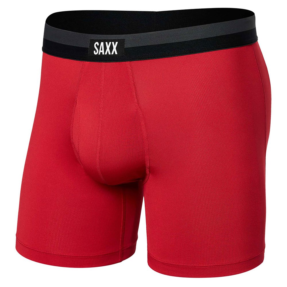 Купить SAXX Underwear SXBB12F.SSR.M Боксёр Sport Mesh Красный  Sunset Red M 7ft.ru в интернет магазине Семь Футов