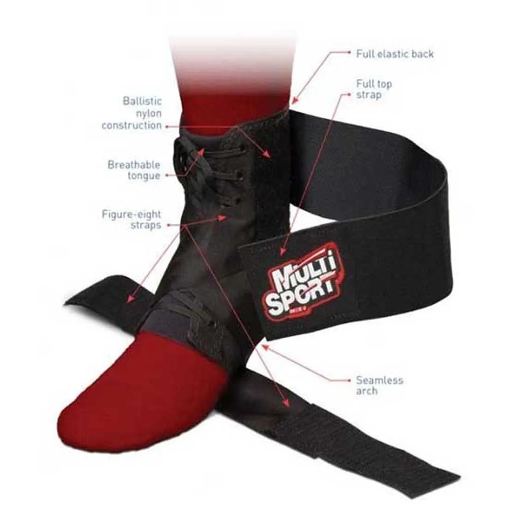 Купить Swede swd0171xl Поддержка голеностопного сустава Multisport Black 20x15x3 7ft.ru в интернет магазине Семь Футов