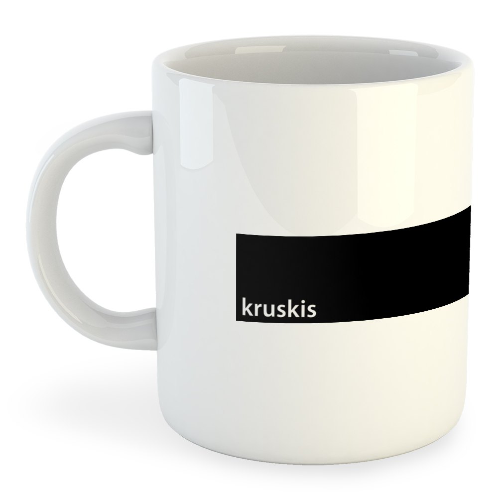 Купить Kruskis 42611S212 325ml Кружка с рамкой Белая  White 325 ml (11 oz) 7ft.ru в интернет магазине Семь Футов