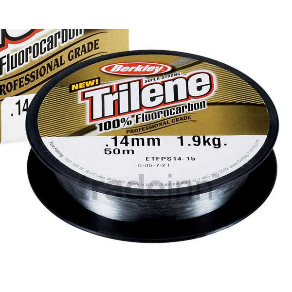 Купить Berkley 1135064 Trilene Fluorocarbon 50 M Черный  Black 0.170 mm 7ft.ru в интернет магазине Семь Футов