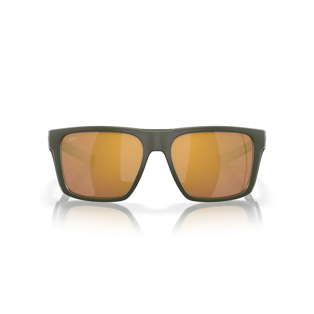 Купить Costa 06s9104-91041757 поляризованные солнцезащитные очки Lido Matte Olive 20x10x10 Gold Mirror 580G/CAT3 7ft.ru в интернет магазине Семь Футов