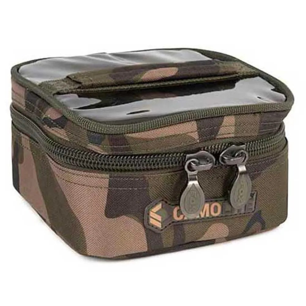 Купить Fox international CLU501 мешок для приманки Camolite™ 6 Pot Hookbait Camo 7ft.ru в интернет магазине Семь Футов