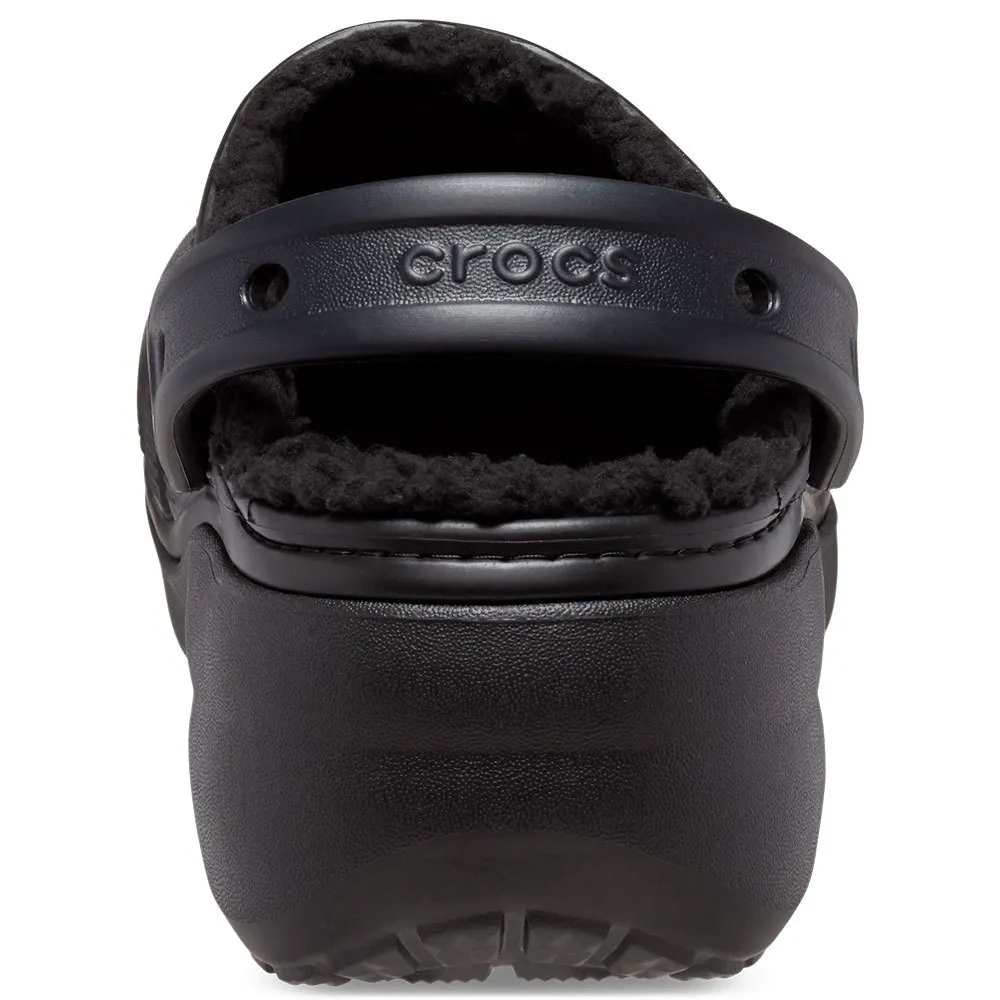 Купить Crocs 207938-001-w11 Деревянные башмаки Classic Platform Lined Black 35x25x15 EU 42 7ft.ru в интернет магазине Семь Футов