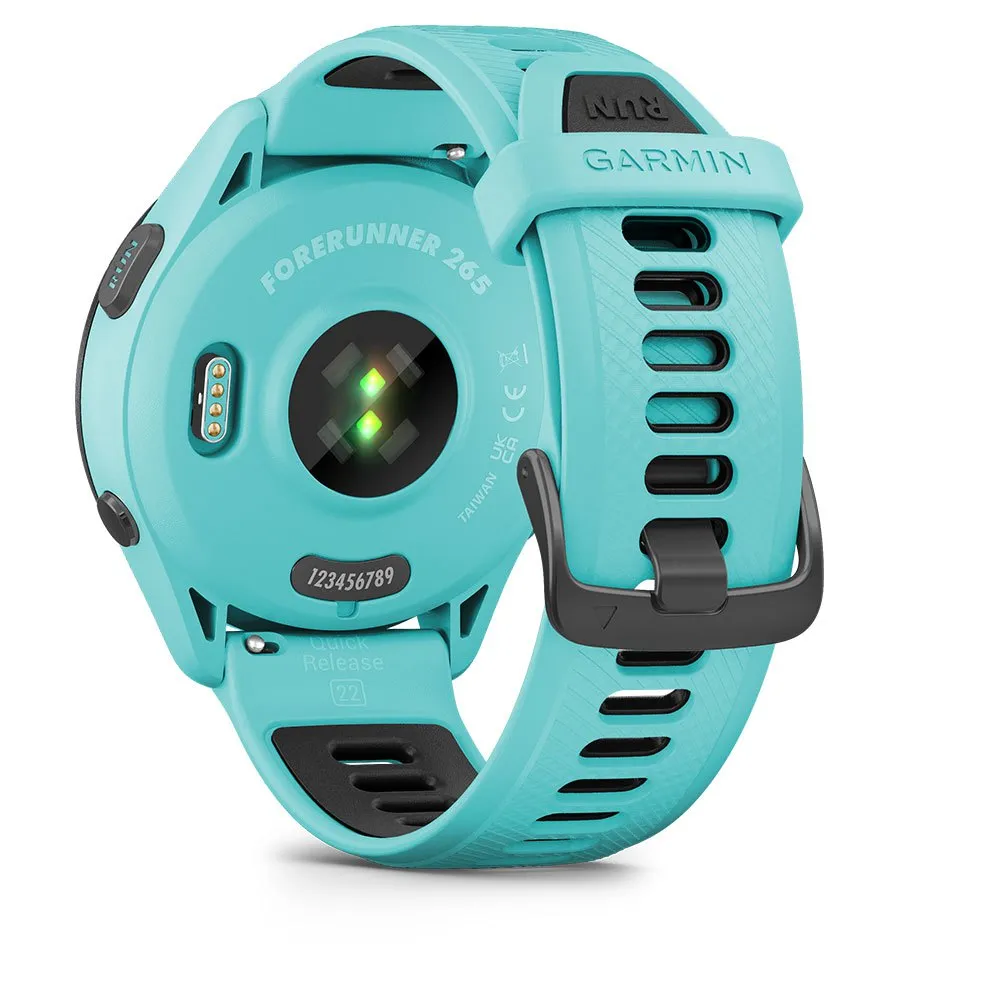 Купить Garmin R-19308685-010-02810-12 Часы Forerunner 265 отремонтированы Голубой Turquoise / Black 7ft.ru в интернет магазине Семь Футов