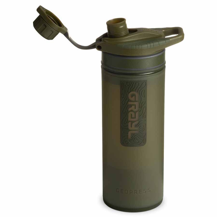 Купить Grayl 400-ODG Бутылка с фильтром для воды GeoPress 710ml Olive Drab 7ft.ru в интернет магазине Семь Футов