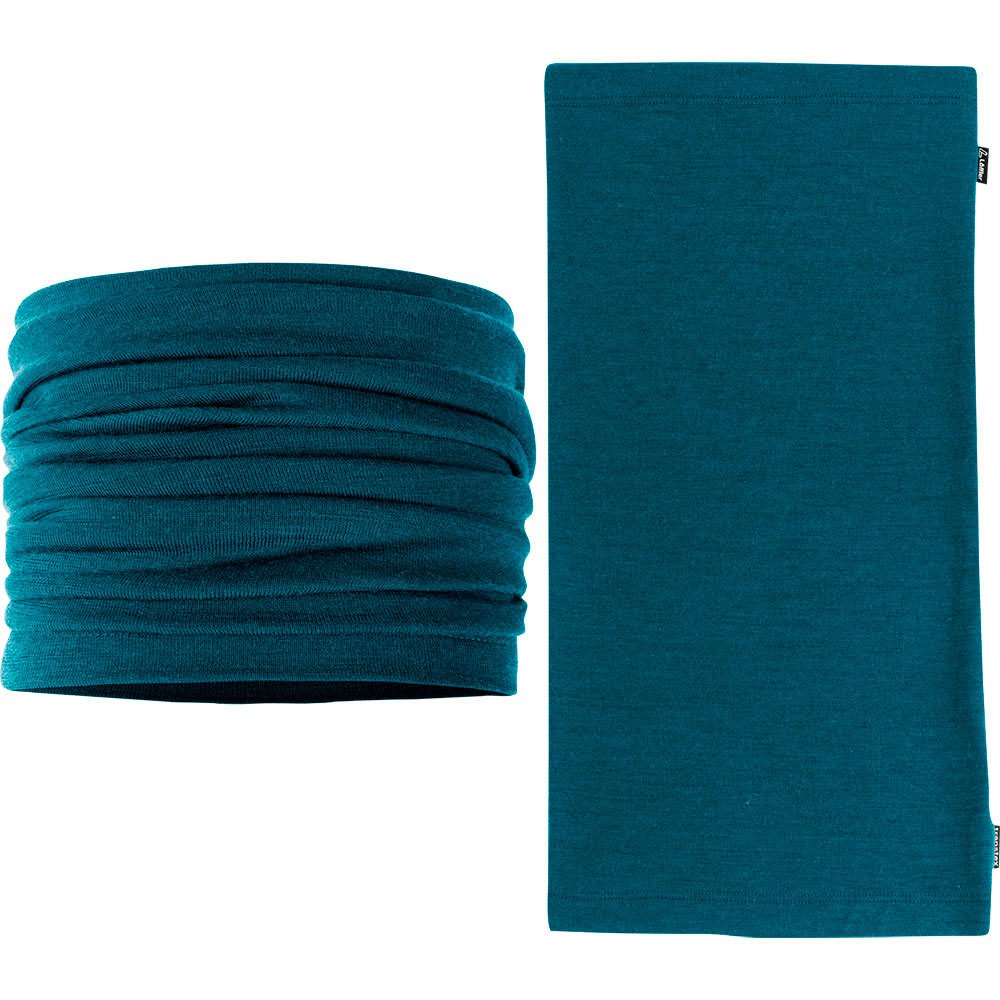 Купить Loeffler 26518-373-OS Шарф-хомут Multifunctional Merino  Blue Coral 7ft.ru в интернет магазине Семь Футов