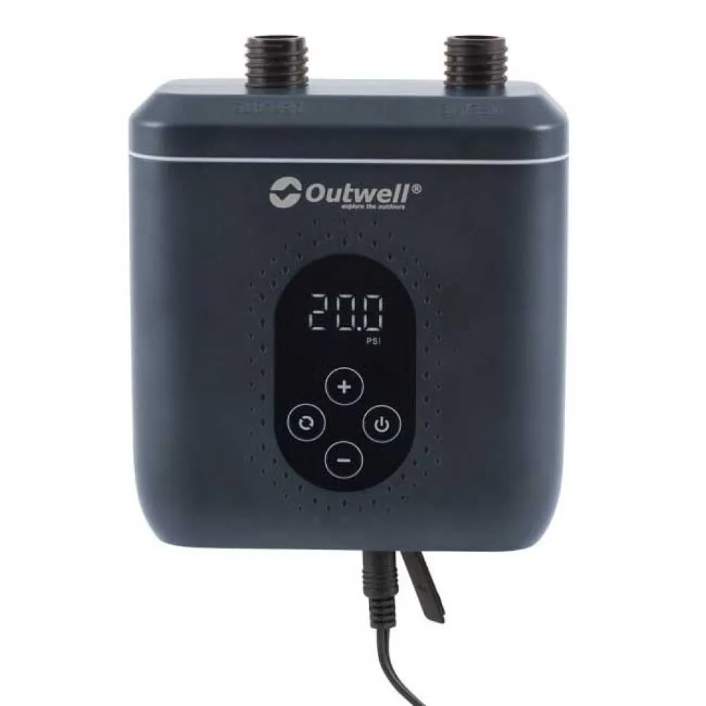 Купить Outwell 651280 насос Thunderstorm 12V Серебристый Blue Shadow 7ft.ru в интернет магазине Семь Футов