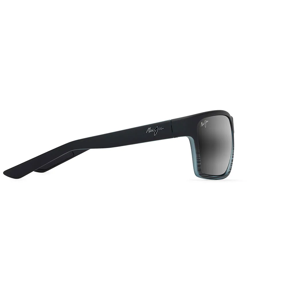 Купить Maui jim 839-11d-os поляризованные солнцезащитные очки Alenuihaha Grey Black Stripe 20x10x10 Neutral Grey/CAT3 7ft.ru в интернет магазине Семь Футов