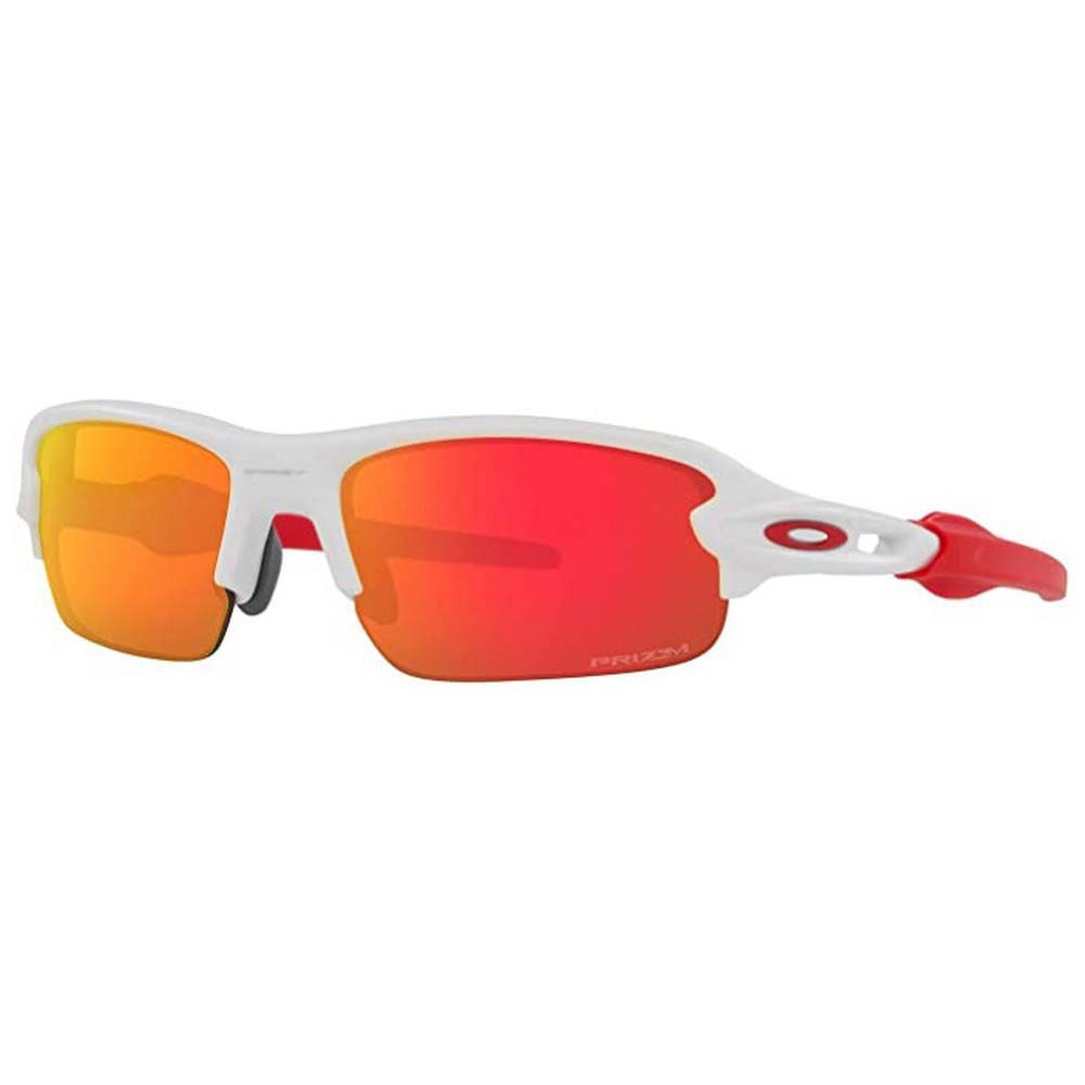 Купить Oakley OJ9008-0958 Солнцезащитные очки Flak XXS Prizm Matte White Prizm Ruby/CAT3 7ft.ru в интернет магазине Семь Футов