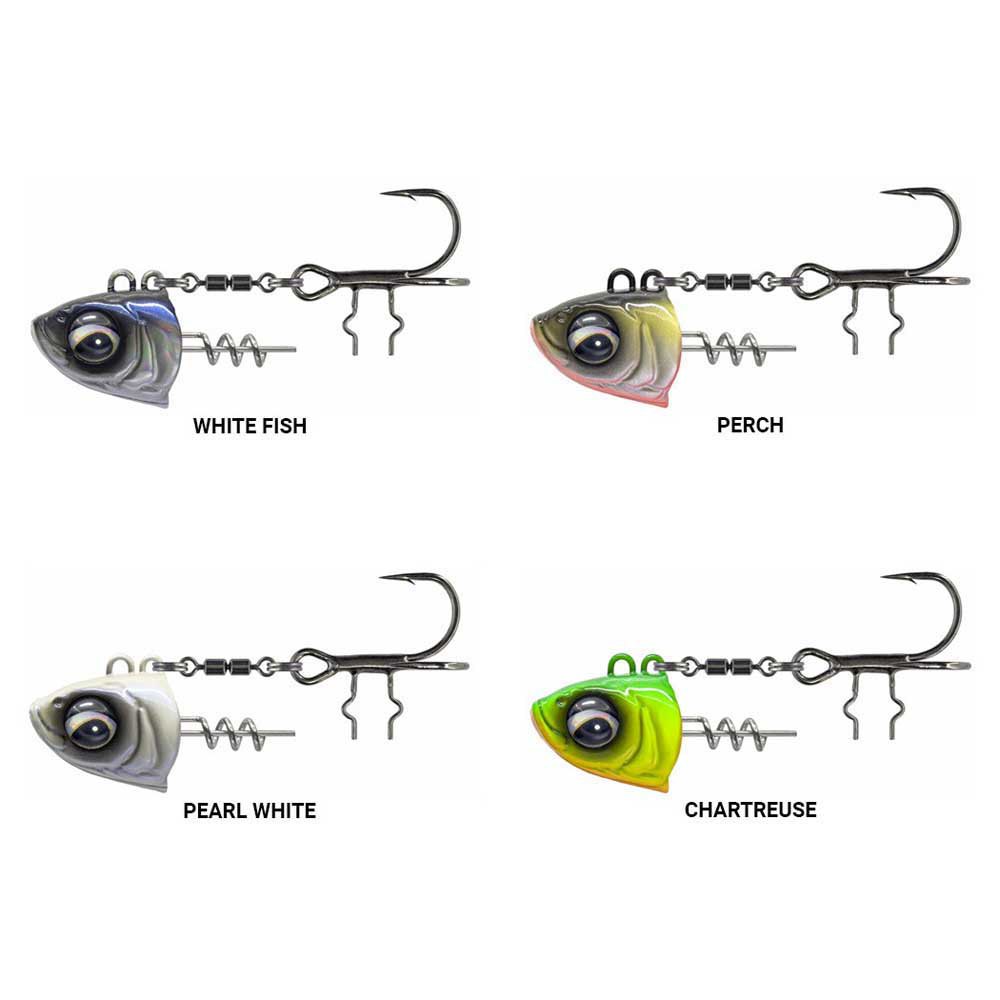 Купить Savage gear 1620430 Monster Vertical Джиг-голова  Perch 150 g 7ft.ru в интернет магазине Семь Футов