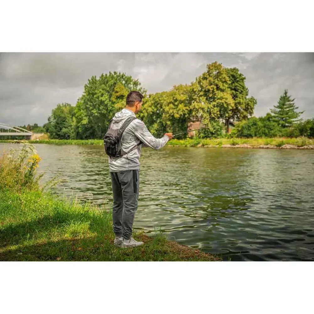 Купить Fox rage nlu150 поясная сумка Camo Voyager Chest Black Camo 40x30x20 7ft.ru в интернет магазине Семь Футов