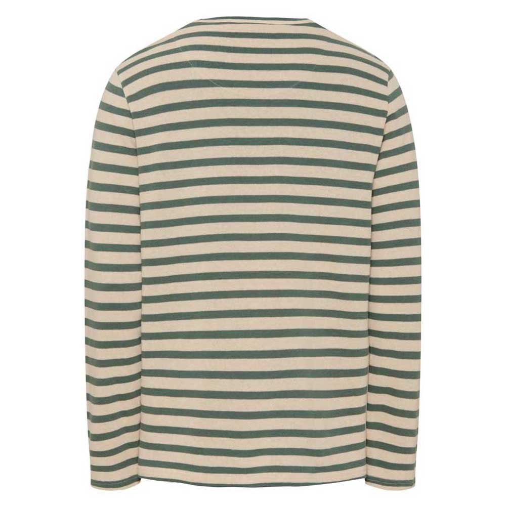 Купить Sea ranch 20-7-300-5027-L Футболка с длинным рукавом Hugo Зеленый Ecru / Duck Green L 7ft.ru в интернет магазине Семь Футов