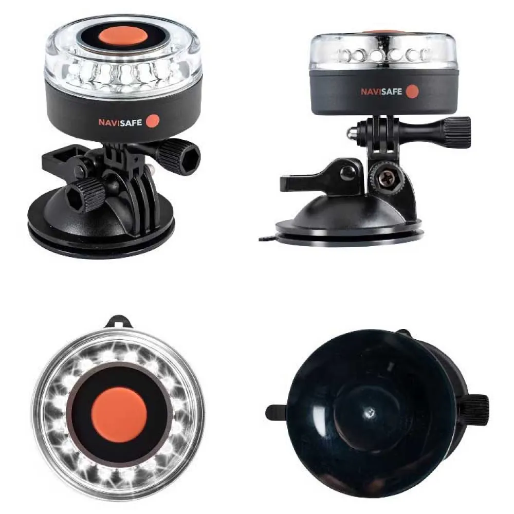 Купить Navisafe 64257 Присоска 360° свет White / Black 15x15x10 7ft.ru в интернет магазине Семь Футов