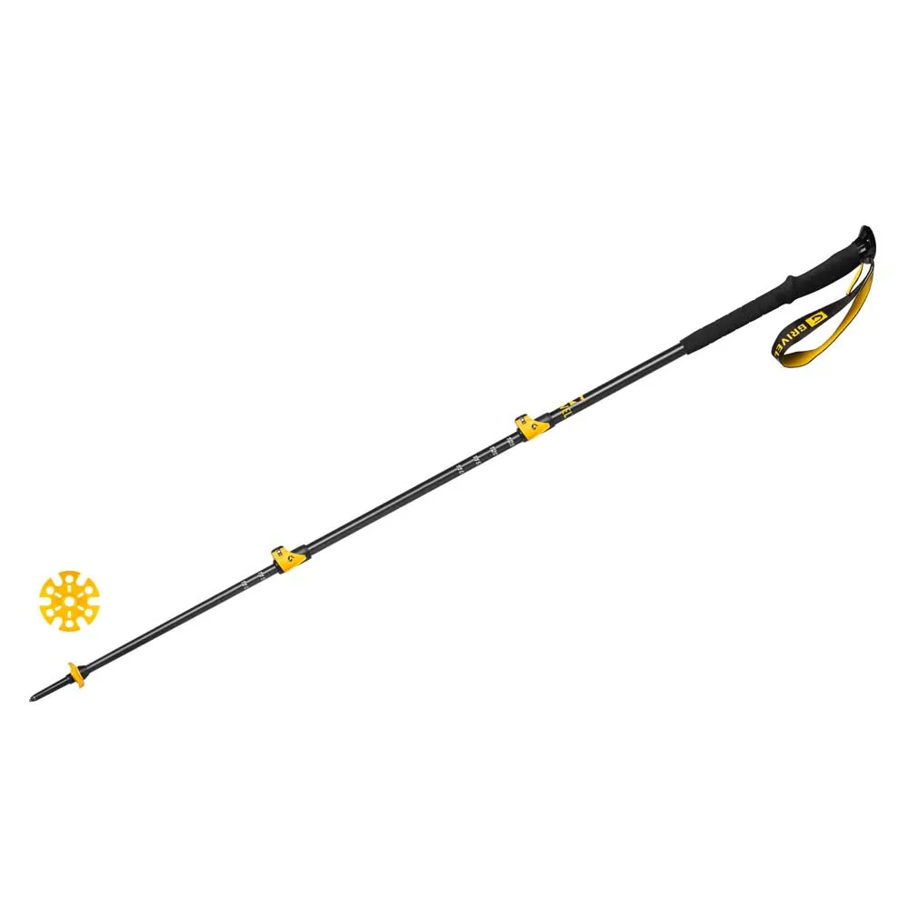 Купить Grivel POEXP3.VP трости Explorer Vario 3  Black / Yellow 110-140 cm 7ft.ru в интернет магазине Семь Футов