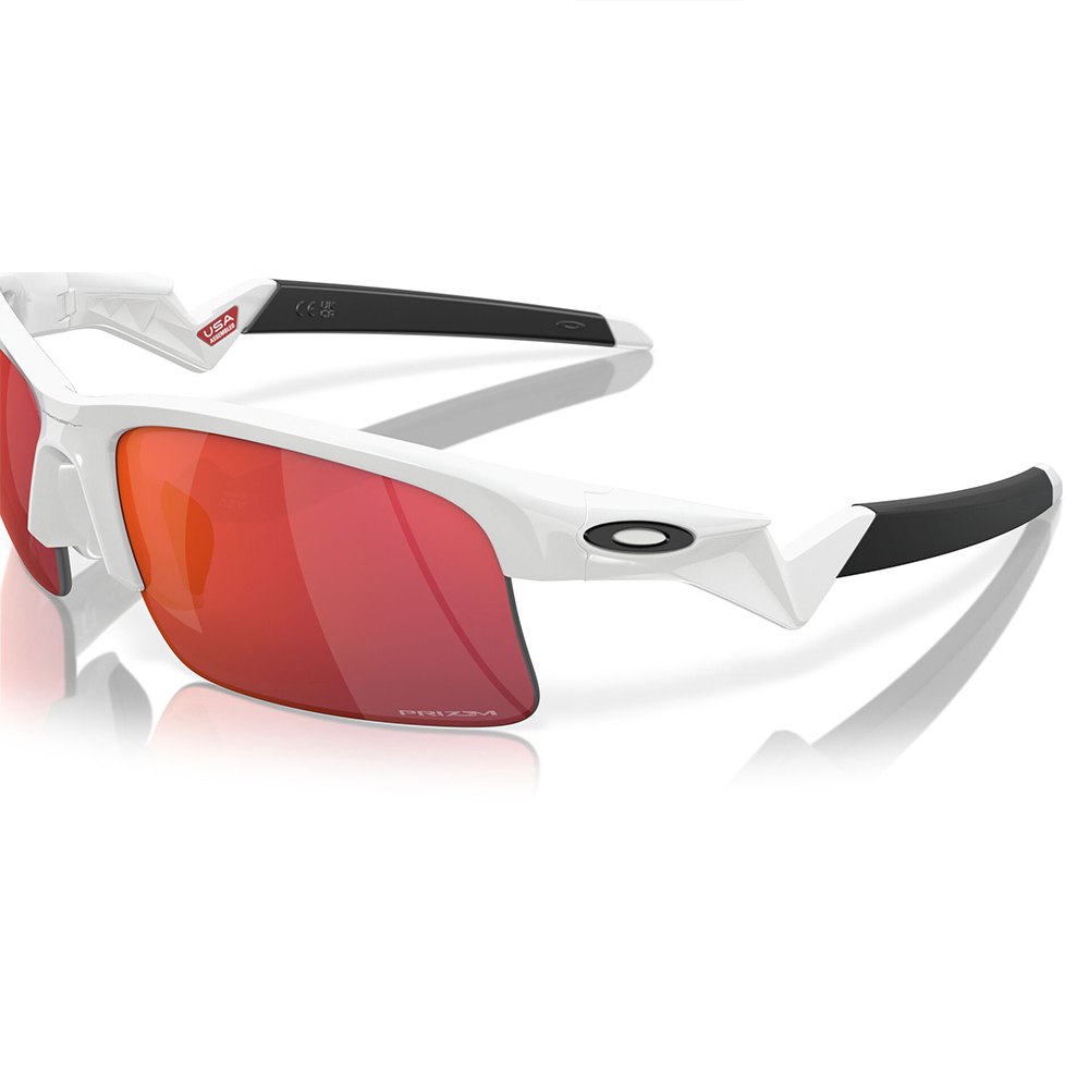 Купить Oakley 0OJ9013-90130362 Солнцезащитные очки Capacitor Polished White Prizm Field/CAT3 7ft.ru в интернет магазине Семь Футов