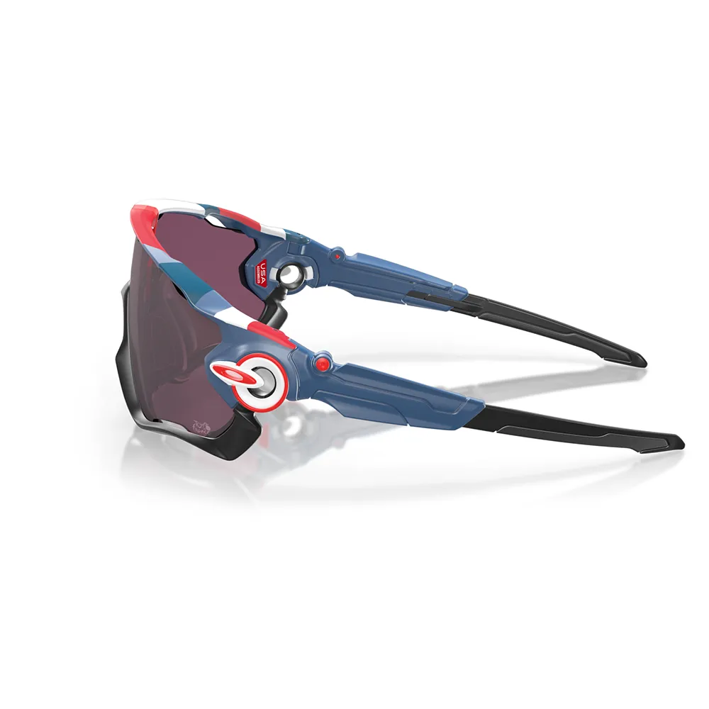 Купить Oakley OO9290-6431 Солнцезащитные очки Jawbreaker Prizm Road Голубой TDF Poseidon Prizm Road Black/CAT3 7ft.ru в интернет магазине Семь Футов