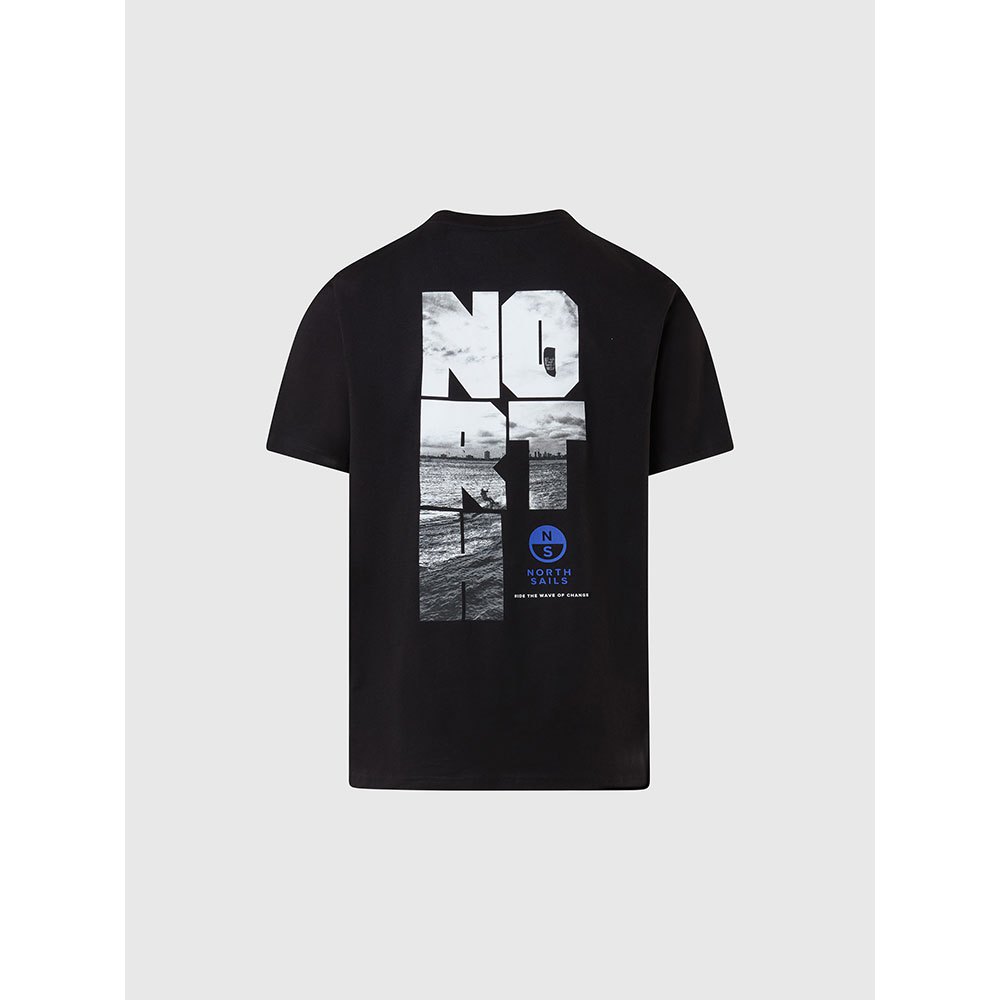 Купить North sails 693002-0999-L Футболка с коротким рукавом Comfort Fit Черный Black L 7ft.ru в интернет магазине Семь Футов