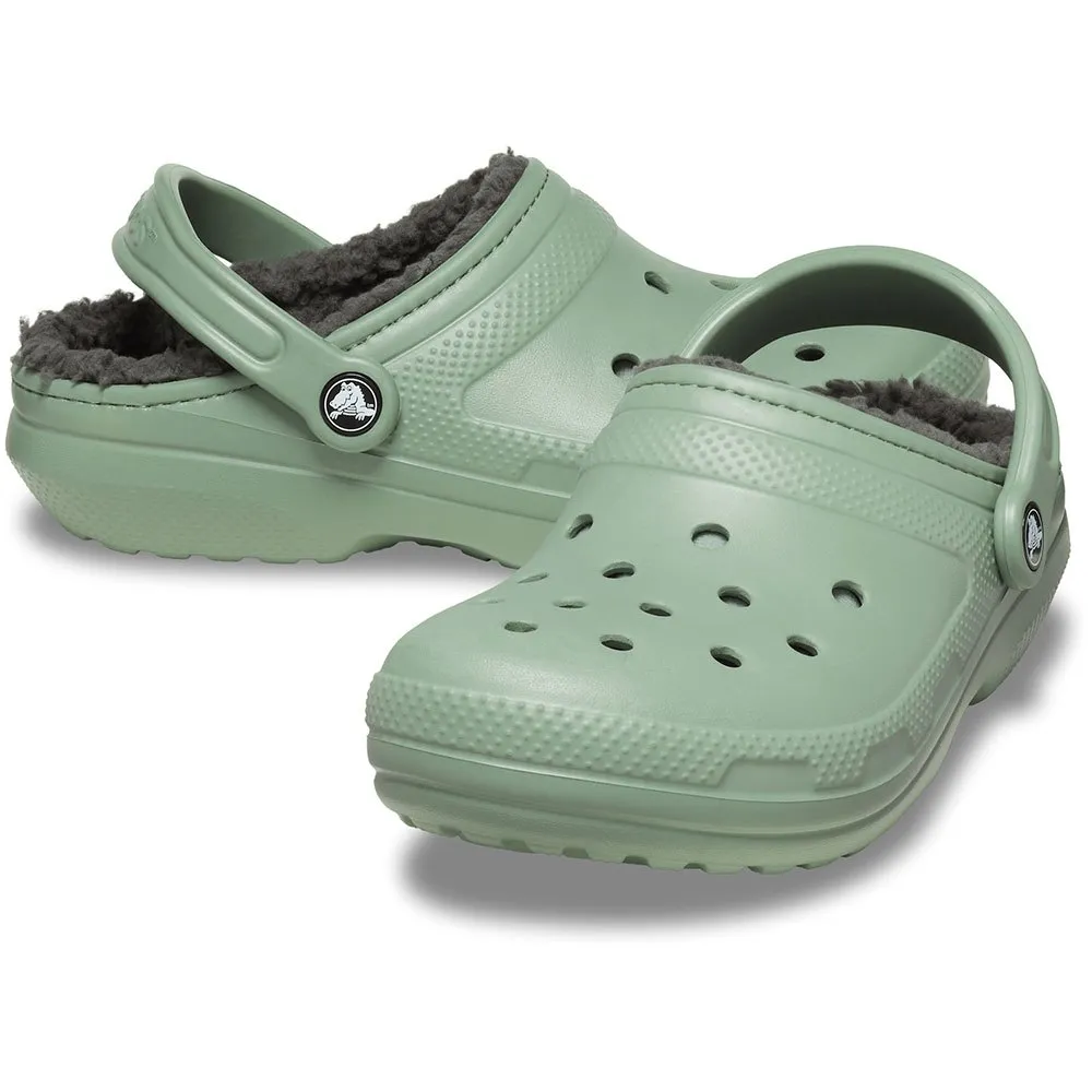 Купить Crocs 203591-3wp-m10/w12 Деревянные башмаки Classic Lined Moss / Multi 35x25x15 EU 43 7ft.ru в интернет магазине Семь Футов