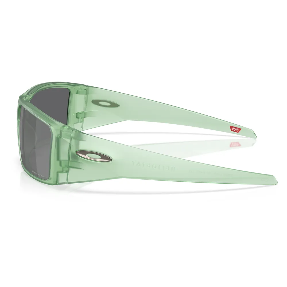 Купить Oakley OO9231-2261-61 Солнцезащитные очки Heliostat Бесцветный Matte Trans Jade Prizm Black/CAT3 7ft.ru в интернет магазине Семь Футов