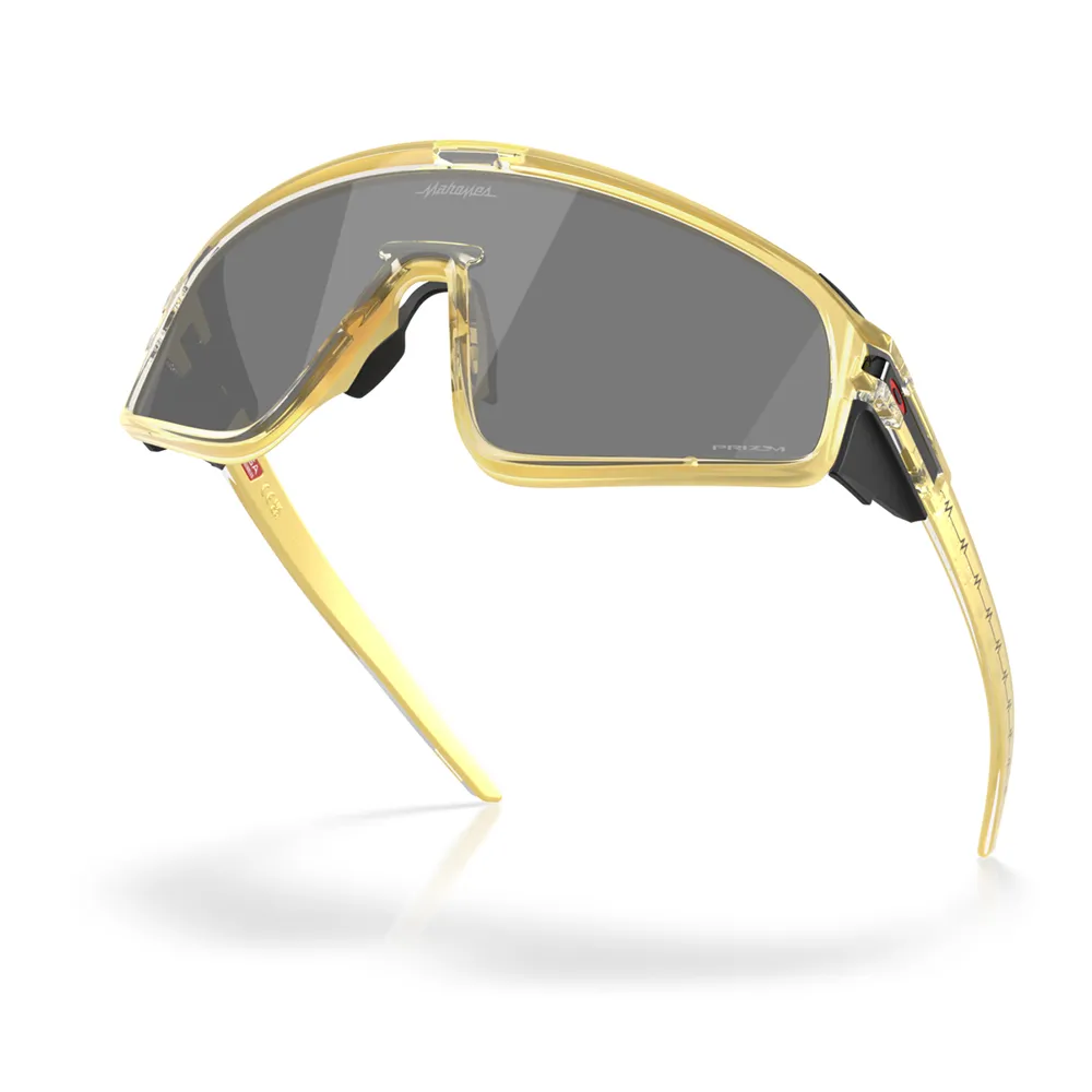Купить Oakley OO9404-1435-35 Солнцезащитные очки Latch panel Золотистый Pm Gold Glass Prizm Black/CAT3 7ft.ru в интернет магазине Семь Футов