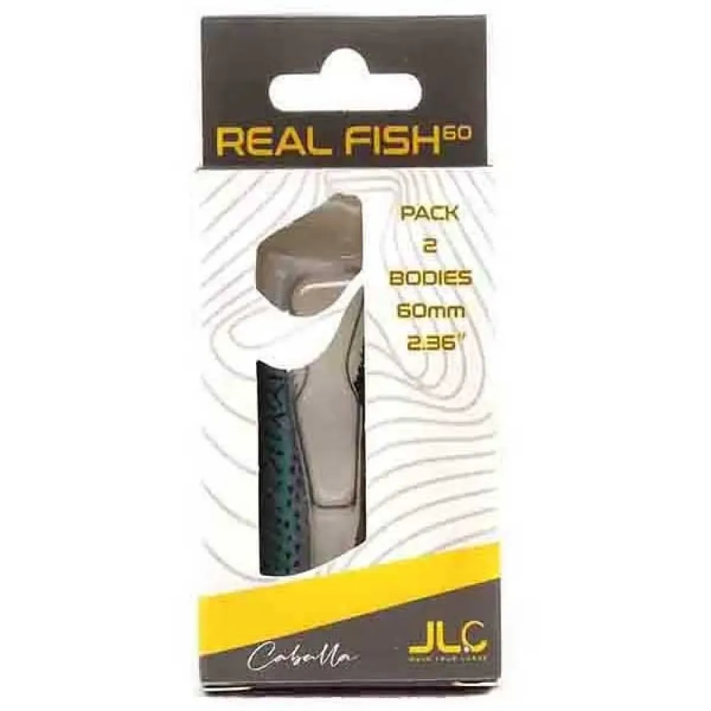 Купить JLC rfc601 Мягкий приманка Real Fish Pack 2 Bodies 60 mm Caballa 10x7x5 7ft.ru в интернет магазине Семь Футов