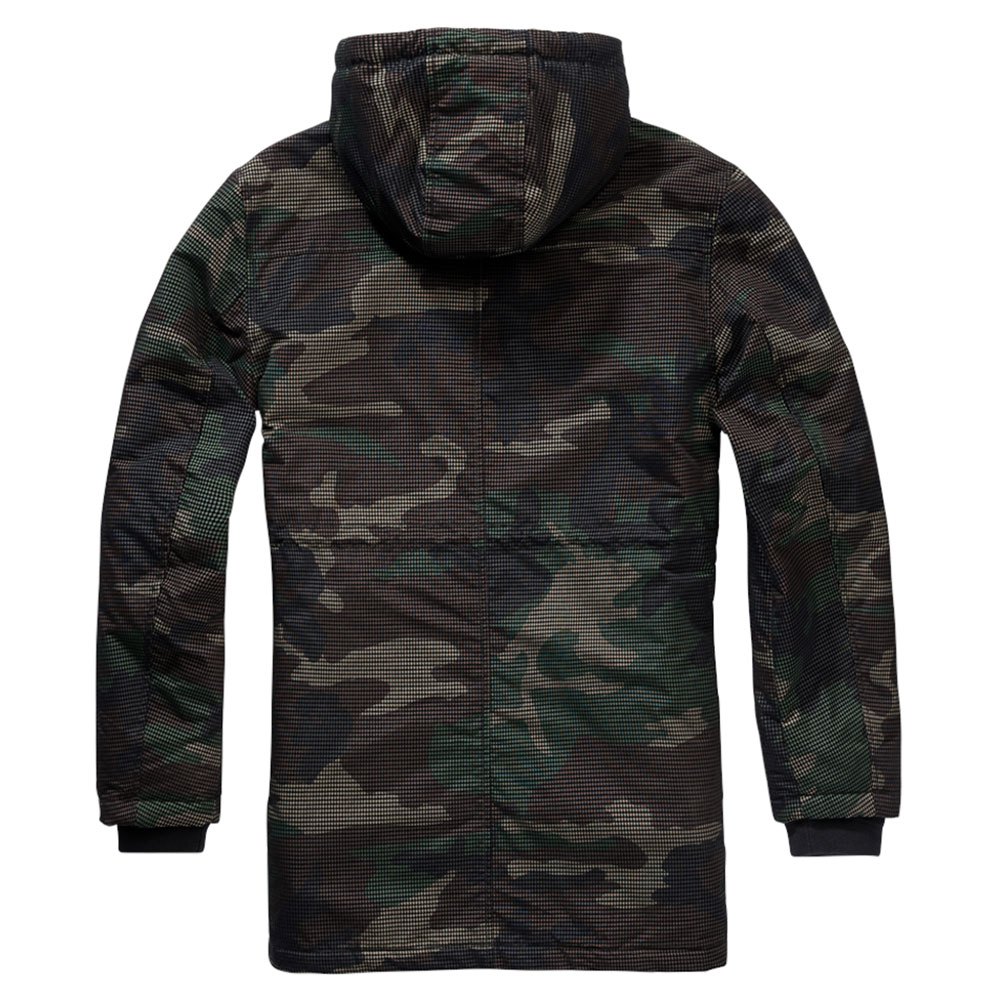 Купить Brandit 3168-10-3XL Пальто Grid Camo Зеленый  Woodland 3XL 7ft.ru в интернет магазине Семь Футов