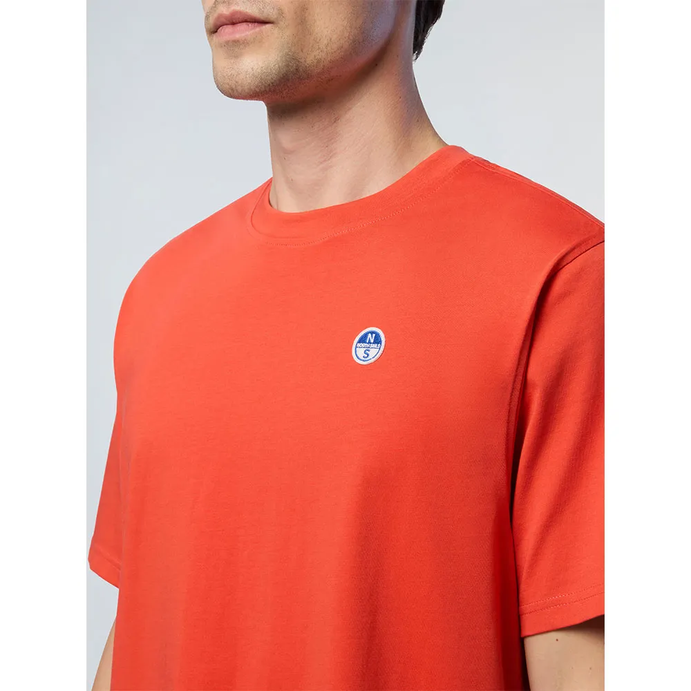 Купить North sails 692970-0251-L Футболка с коротким рукавом Basic Bollo Оранжевый Paprika L 7ft.ru в интернет магазине Семь Футов