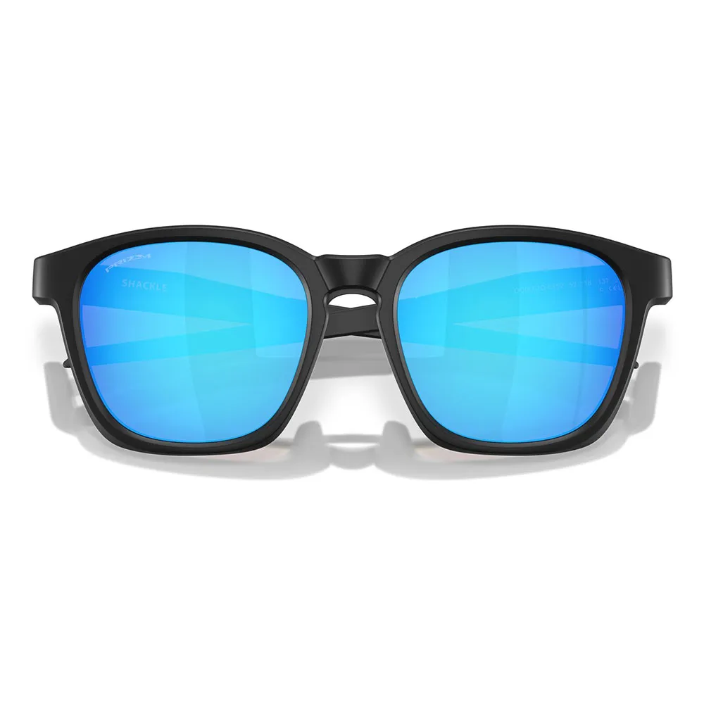 Купить Oakley OO9507-0152 Солнцезащитные очки Shackle Бесцветный Matte Black Prizm Sapphire/CAT3 7ft.ru в интернет магазине Семь Футов