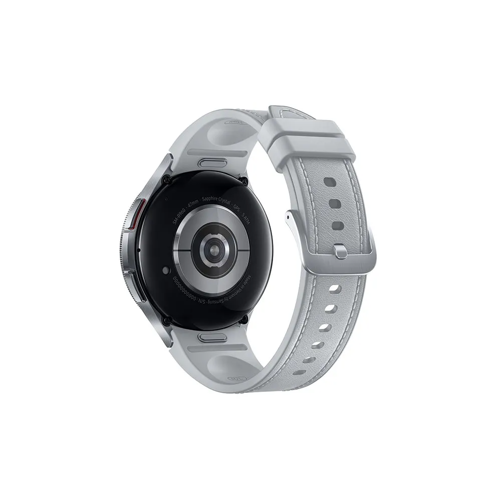 Купить Samsung SM-R960NZSAEUB Смарт-часы Galaxy Watch 6 Classic 47 mm Silver 7ft.ru в интернет магазине Семь Футов