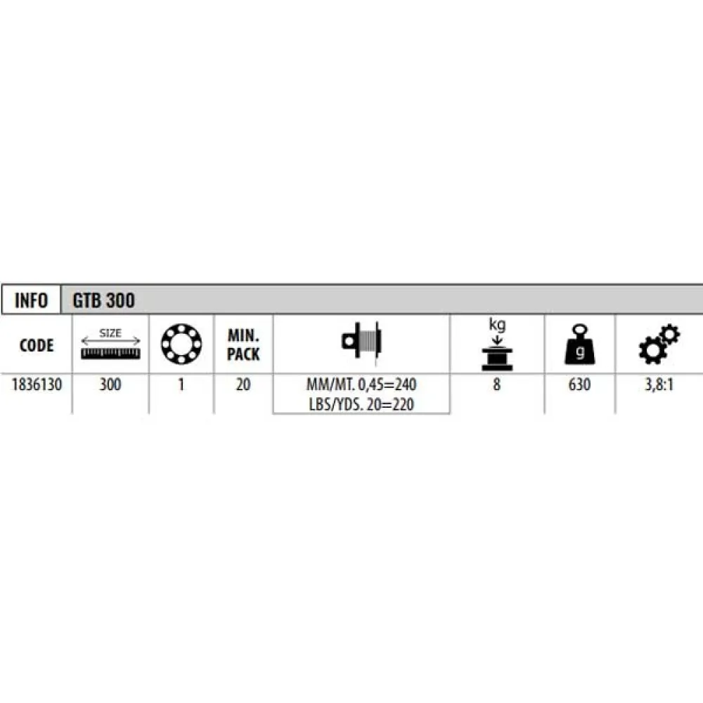 Купить Lineaeffe 1836130 Троллинговая катушка GTB  Grey 300 7ft.ru в интернет магазине Семь Футов