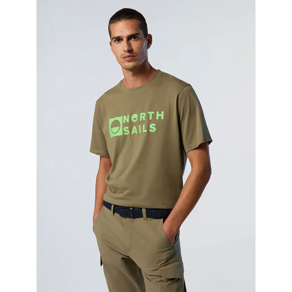 Купить North sails 693028-0421-XL Футболка с коротким рукавом Graphic 693028 Зеленый Deep Green XL 7ft.ru в интернет магазине Семь Футов