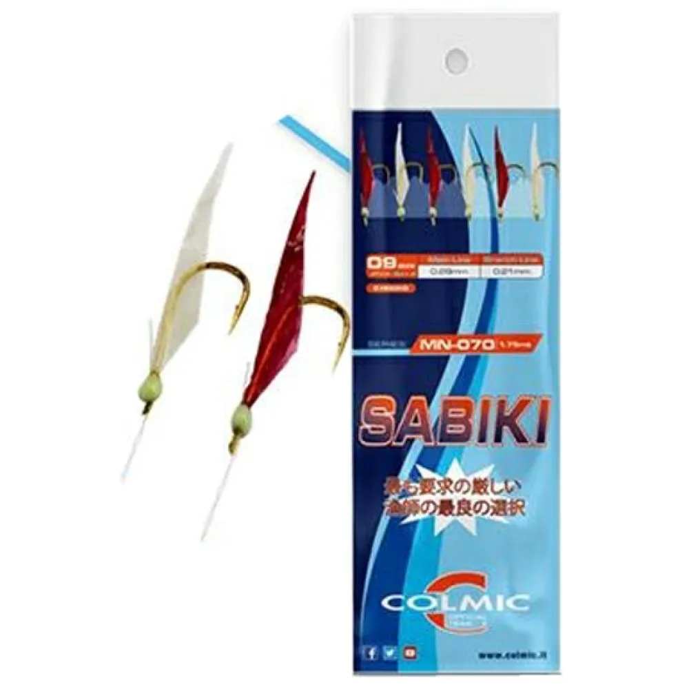 Купить Colmic SABMN07009 Sabiki rig Sabiki MN-070 1.75 m  Pink / White 9 7ft.ru в интернет магазине Семь Футов