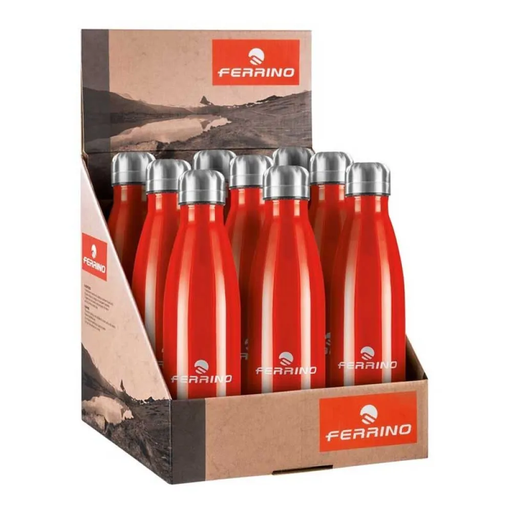 Купить Ferrino 79188IRR1SIZ Бутылка из нержавеющей стали Aster 800ml Красный Red 7ft.ru в интернет магазине Семь Футов