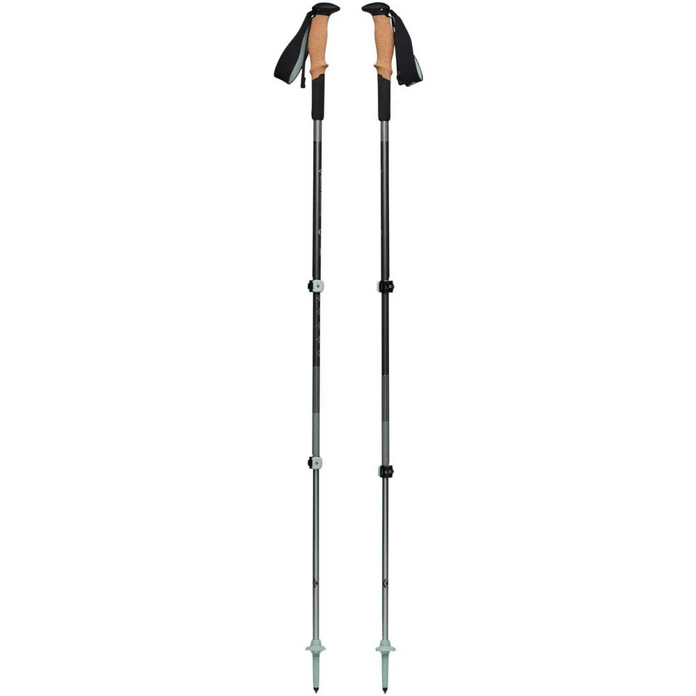 Купить Black diamond 110068-9481-M/L трости Pursuit Shock  Steel Grey / Foam Green 125-140 cm 7ft.ru в интернет магазине Семь Футов