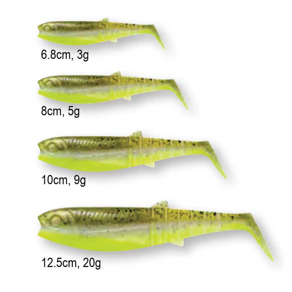 Купить Savage gear SVS77082 Cannibal Shad Мягкая приманка 68 mm 3g 50 единицы Золотистый Lemon Cracker 7ft.ru в интернет магазине Семь Футов