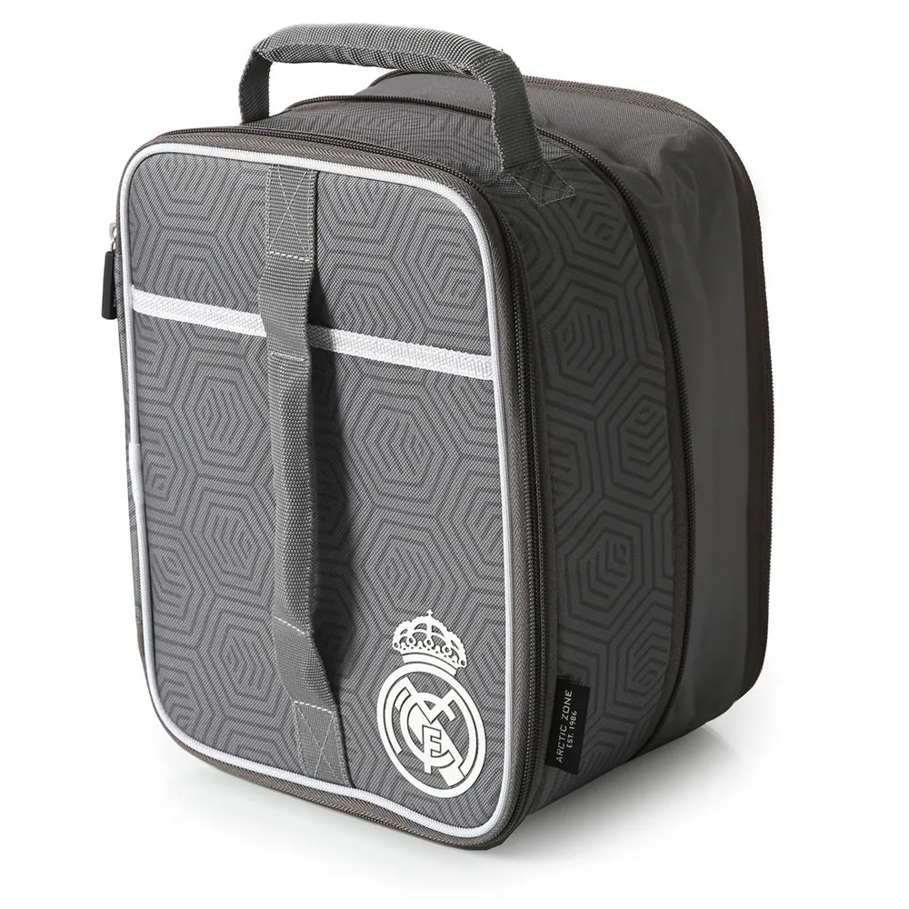 Купить Real madrid AZRM10005790-UNIT Мягкий портативный охладитель 20.7x10.8x26.7 cm Серый Grey 7ft.ru в интернет магазине Семь Футов