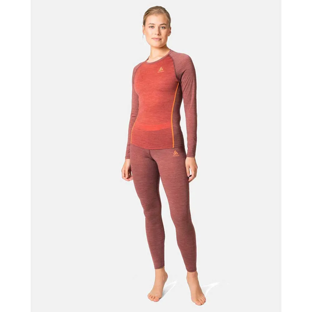Купить Odlo 111291-30878-xs Базовый слой с длинным рукавом Natural Performance Cinnabar / Spiced Apple Melange 30x25x2 7ft.ru в интернет магазине Семь Футов