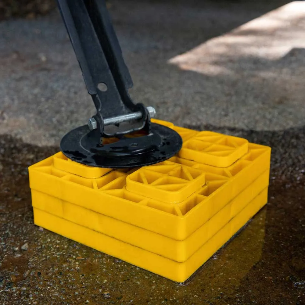 Купить Camco 17-44501 выравнивающий блок 4 Единицы Yellow 23x23x13 7ft.ru в интернет магазине Семь Футов
