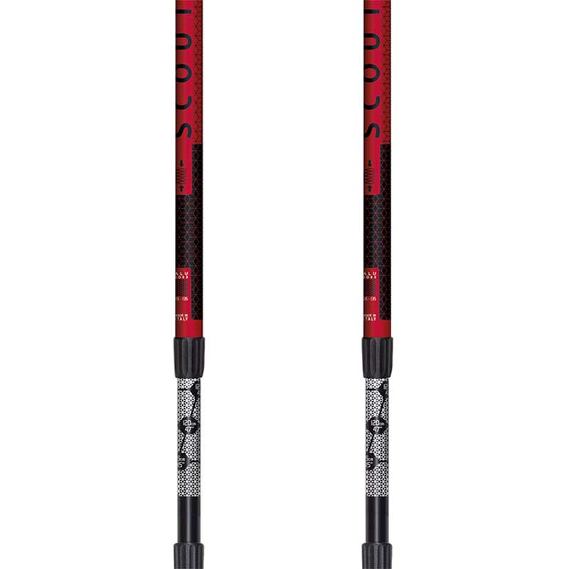 Купить Masters 01S4919 Scout Antishock CSS столбы  Black / Silver / Red 135 cm 7ft.ru в интернет магазине Семь Футов