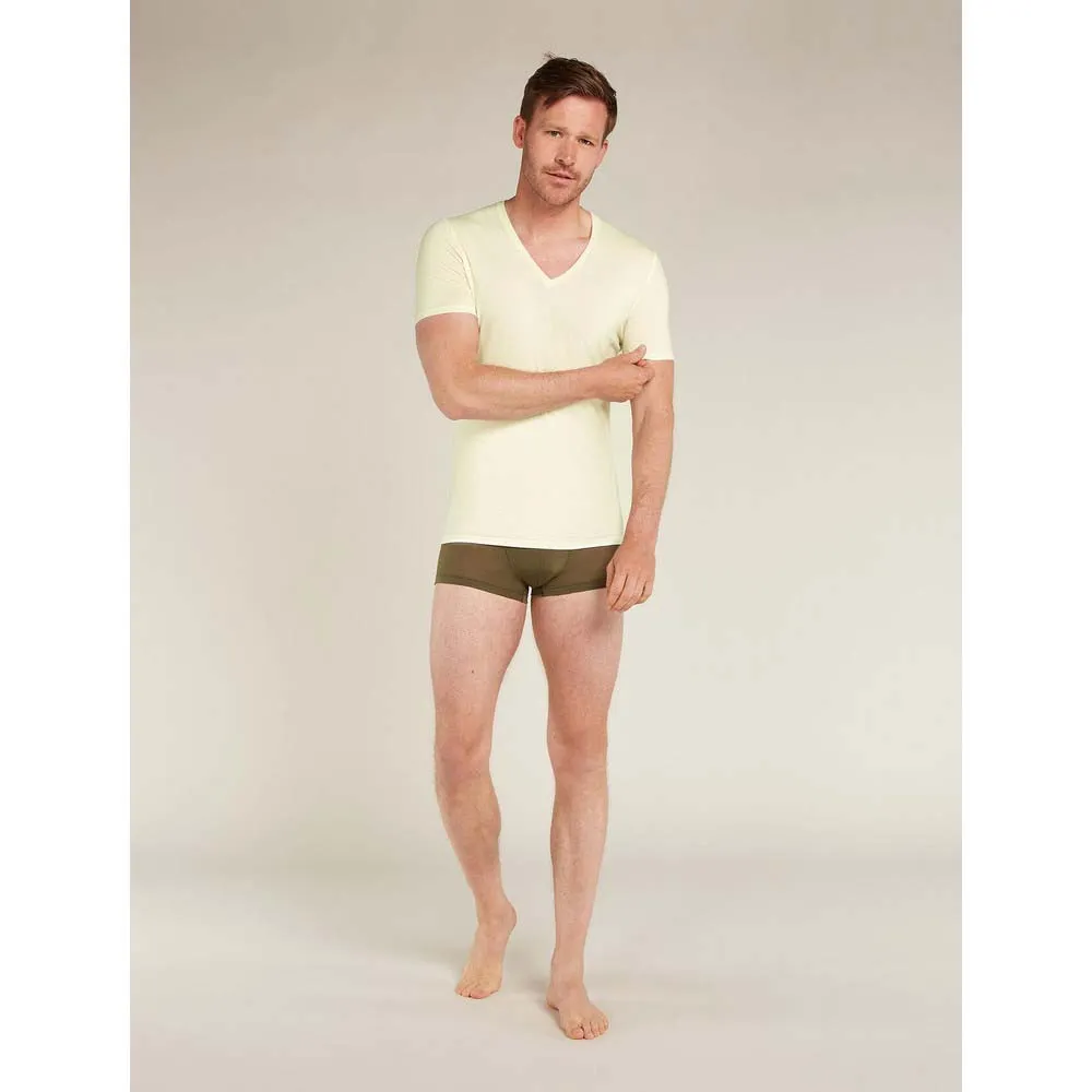 Купить Icebreaker 103661000XS Базовый слой с коротким рукавом Merino 150 Anatomica V Бежевый Undyed XS 7ft.ru в интернет магазине Семь Футов