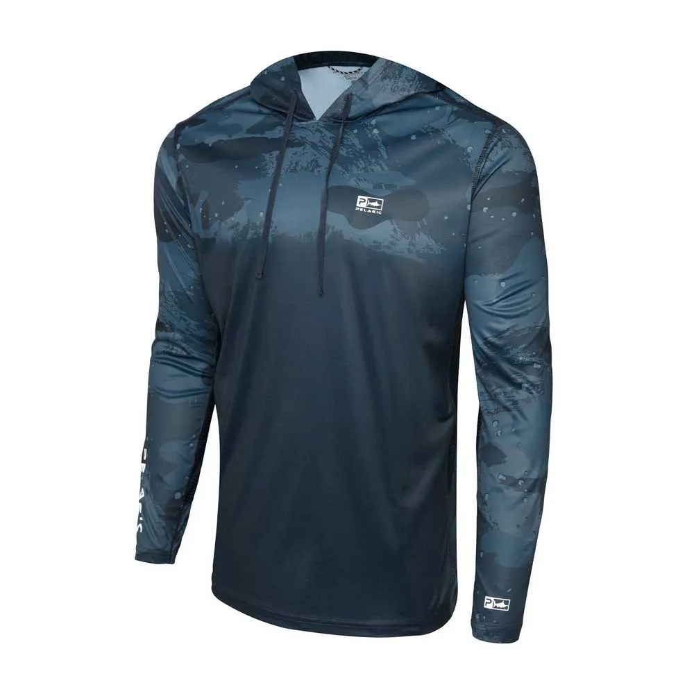 Купить Pelagic 1015253000-dyn-xl Худи с УФ-защитой Vaportek Brush Camo Dark Navy 40x30x12 7ft.ru в интернет магазине Семь Футов