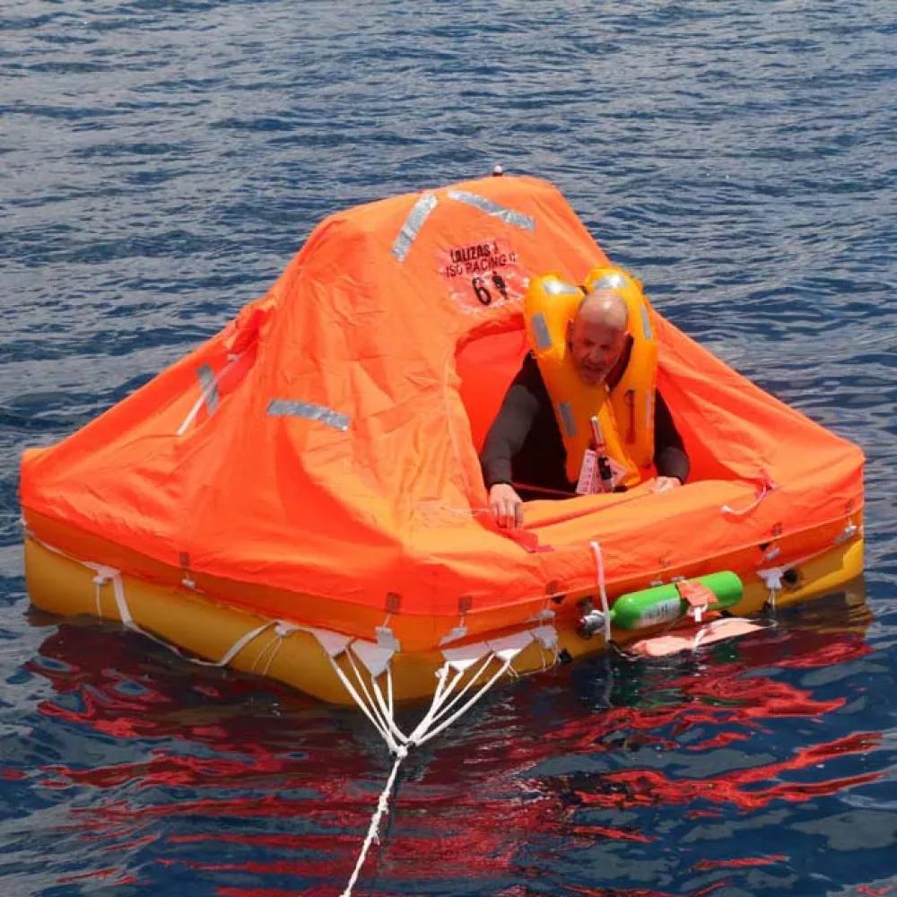 Купить Lalizas 755672 Спасательный плот ISO Racing II 8V ESP B Orange 65x32x39 7ft.ru в интернет магазине Семь Футов