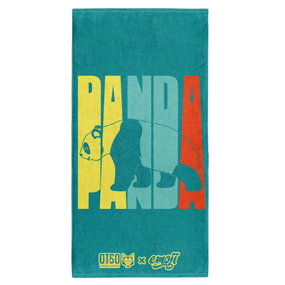 Купить Otso T15075-EMOJIPANDA-USZ Полотенце из микрофибры Emoji Panda Multicolour 7ft.ru в интернет магазине Семь Футов