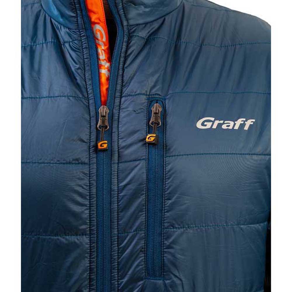 Купить Graff 644-O-1-L Куртка Quilted Outdoor Голубой  Blue L 7ft.ru в интернет магазине Семь Футов