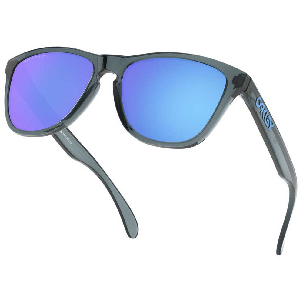 Купить Oakley OO9013-F655 Frogskins Prizm Поляризованные Очки Crystal Black Prizm Sapphire Polarized/Cat3 7ft.ru в интернет магазине Семь Футов