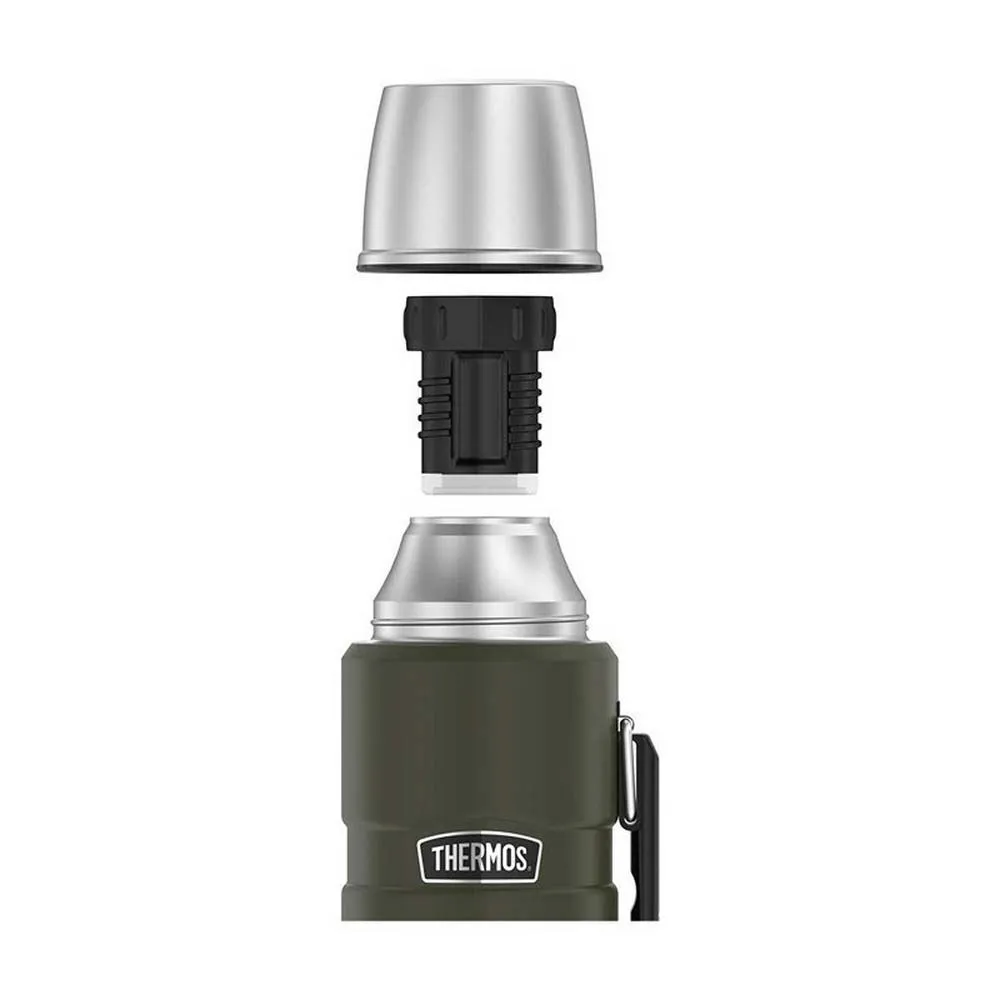 Купить Thermos 170028 Термос с чашкой 470ml Army Green 10x32x10 7ft.ru в интернет магазине Семь Футов