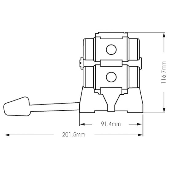 Купить Plastimo R-5984698-17494 Двухсторонний ножной насос отремонтированы 7ft.ru в интернет магазине Семь Футов