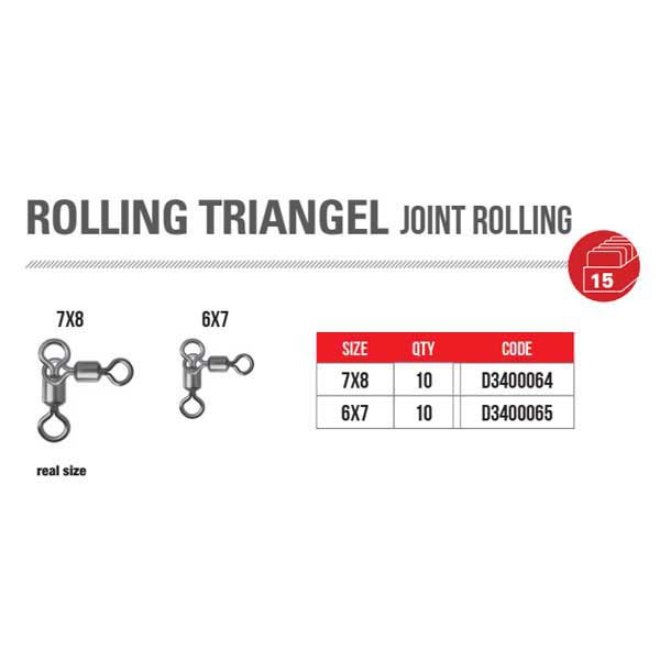 Купить Jatsui D3400064 Triangel Joint Вертлюги  Grey 7x8 7ft.ru в интернет магазине Семь Футов