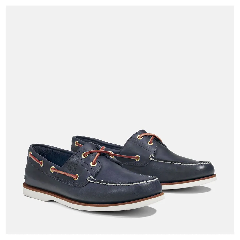 Купить Timberland tb1740364841w-110 Палубные туфли Classic Wide Blue 35x25x15 EU 45 7ft.ru в интернет магазине Семь Футов