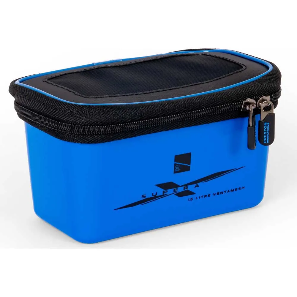 Купить Preston innovations p0130162 коробка для хранения Supera X 1.5L Blue 30x20x15 7ft.ru в интернет магазине Семь Футов